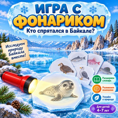 Байкальская нерпа: как тюлень оказался в озере и что рассказать о нём детям
