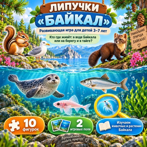 Чайки Байкала: шумные соседи нерпы