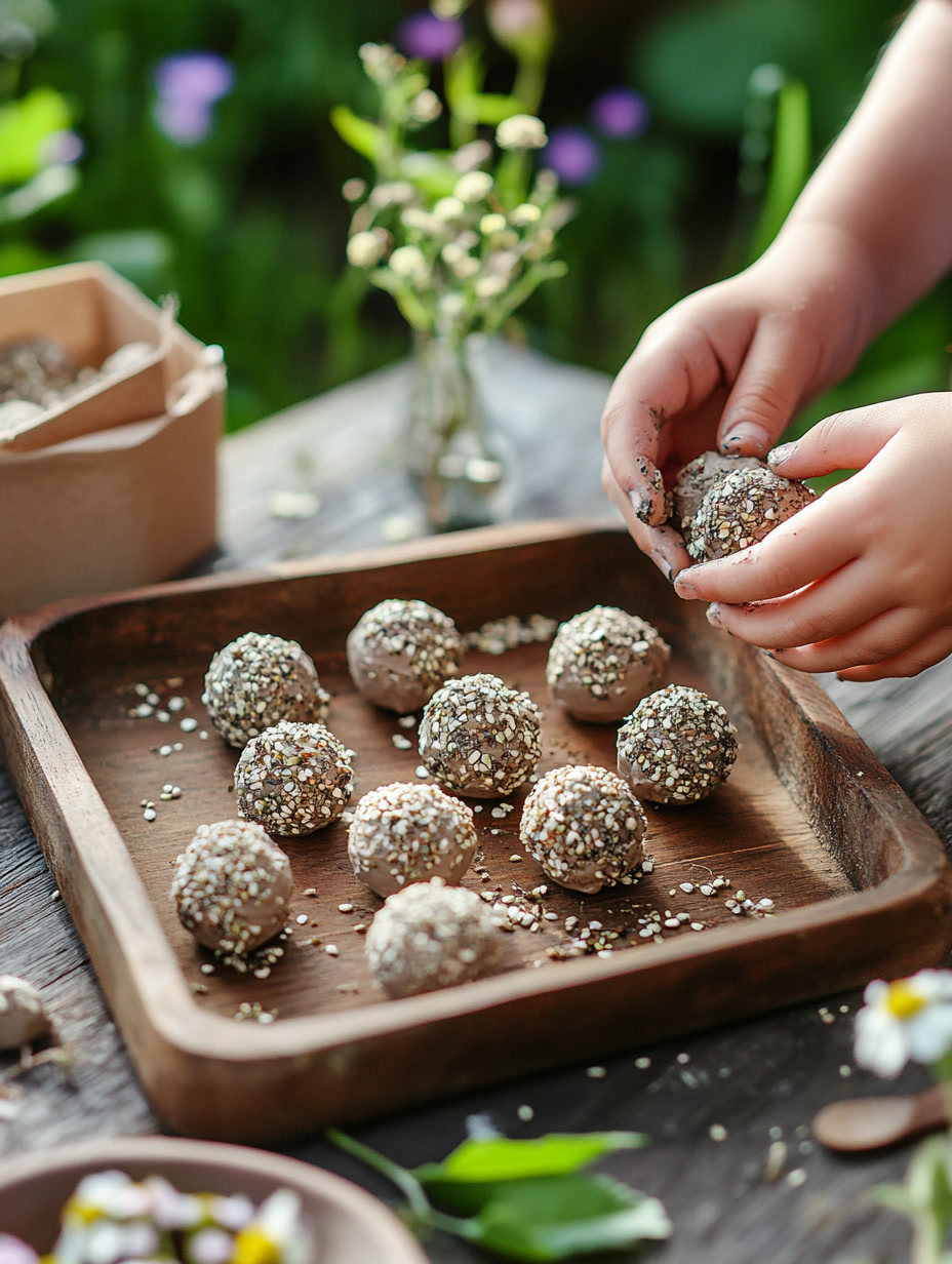 Бомбочки из семян для озеленения