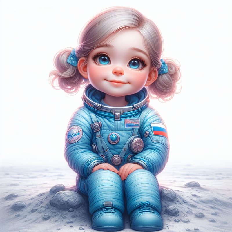 Девочка-космонавт