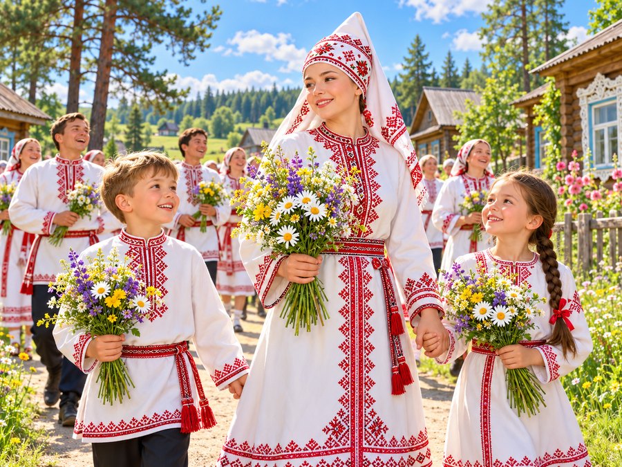Пеледыш пайрем — праздник цветов в Марий Эл