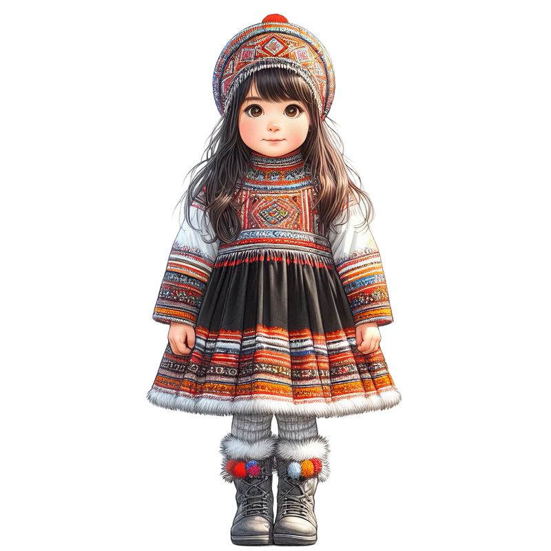 Удмуртский народный костюм