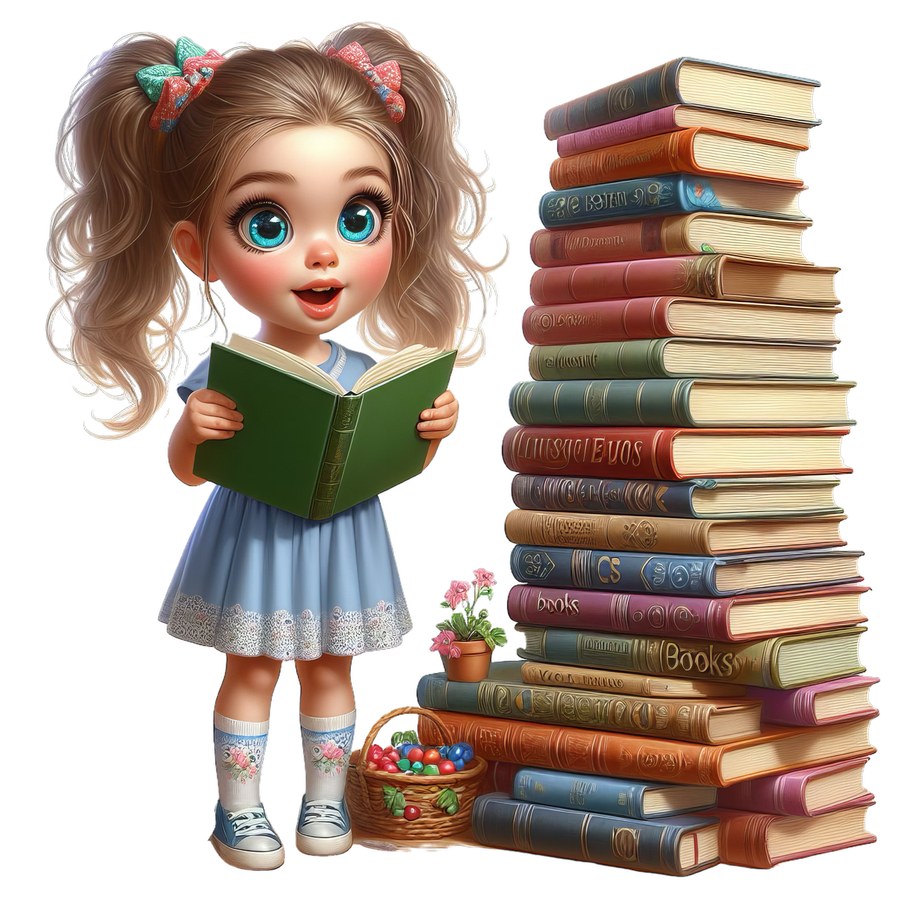 Девочка с книгой