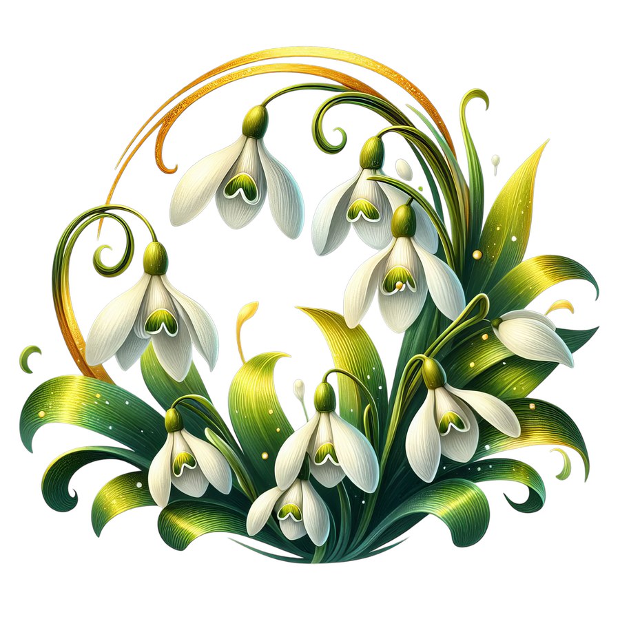 Подснежники в весеннем лесу — занесены в Красную книгу