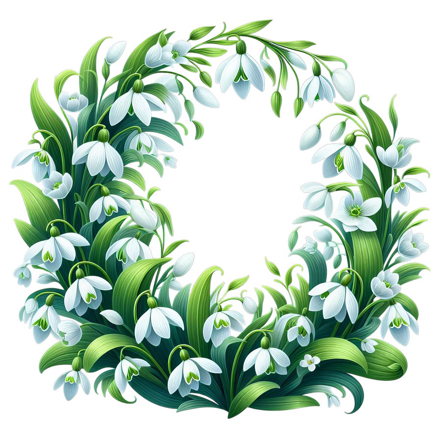 Венок из подснежников — символ весны и праздника 19 апреля