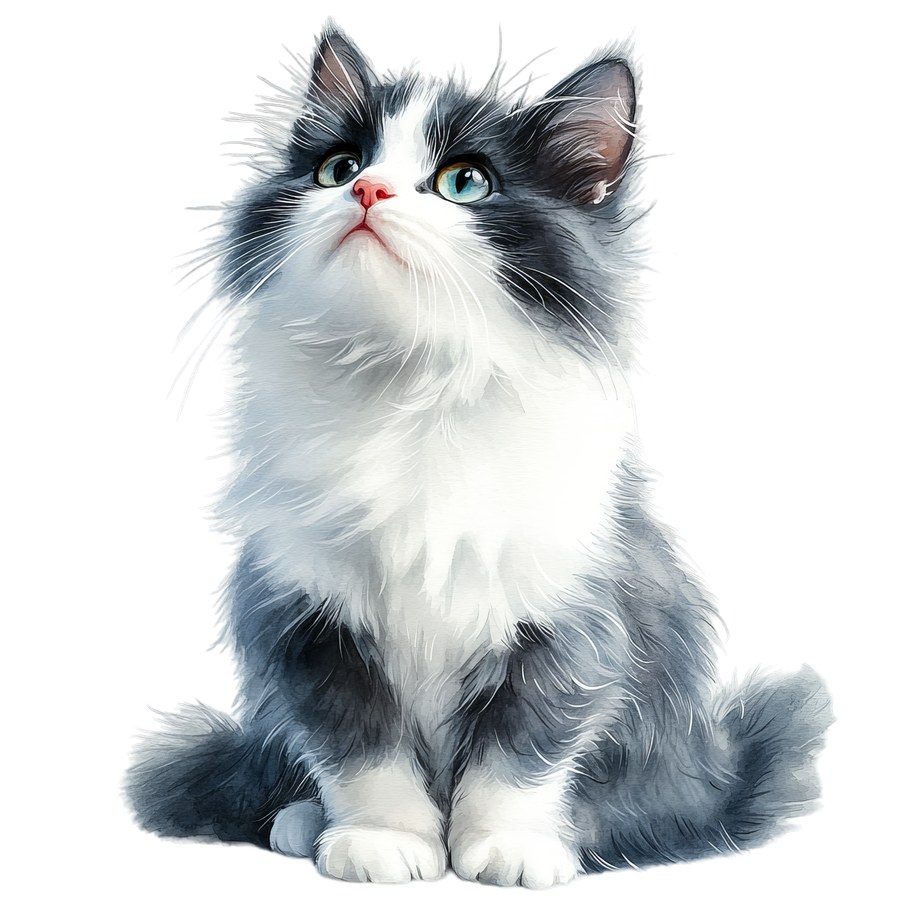 Ветеринар в белом халате со стетоскопом