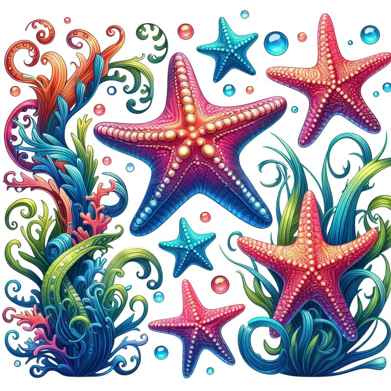 Морские звёзды — яркие обитатели подводного мира