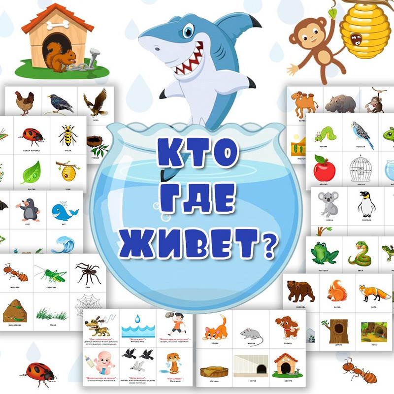 КТО ГДЕ ЖИВЁТ