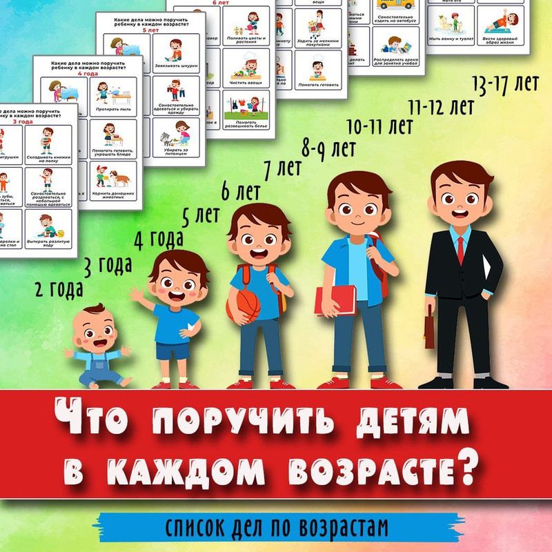 ЧТО ПОРУЧИТЬ РЕБЁНКУ