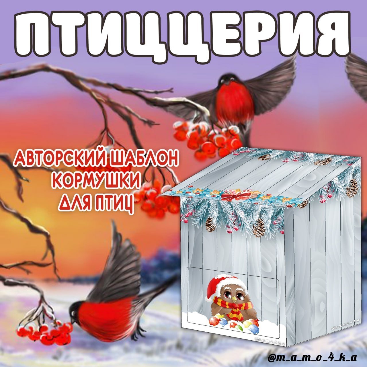 ПТИЦЦЕРИЯ 3 — поделки, птицы — для детского сада — Играй и Развивайся