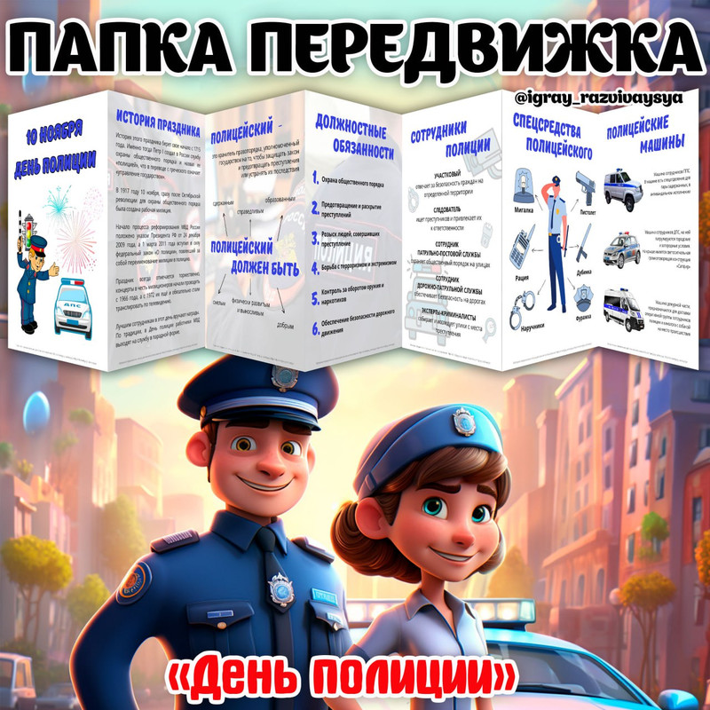 ПАПКА ПЕРЕДВИЖКА ДЕНЬ ПОЛИЦИИ