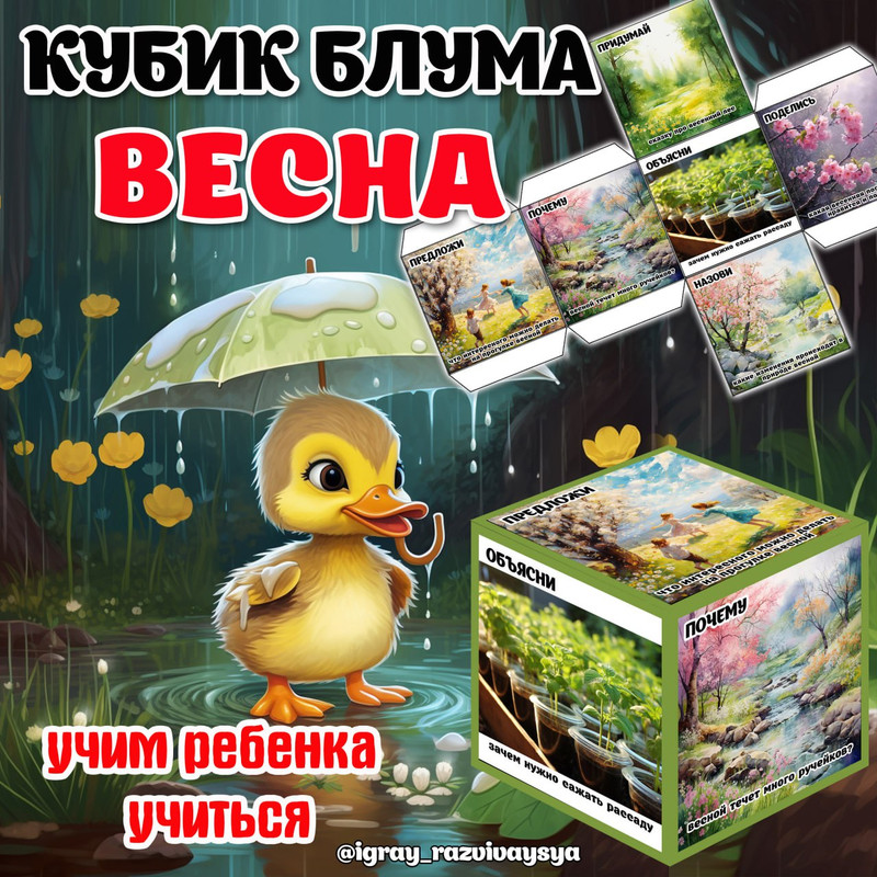 КУБИК БЛУМА ВЕСНА