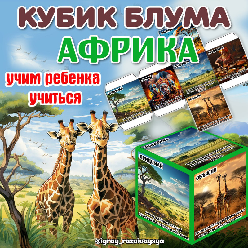 КУБИК БЛУМА АФРИКА