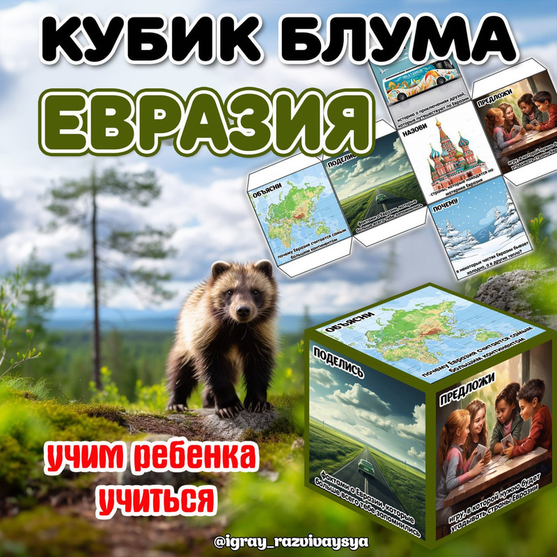 КУБИК БЛУМА ЕВРАЗИЯ