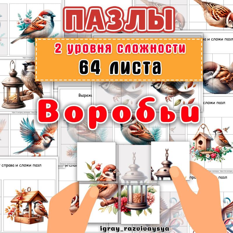 ПАЗЛЫ ВОРОБЕЙ