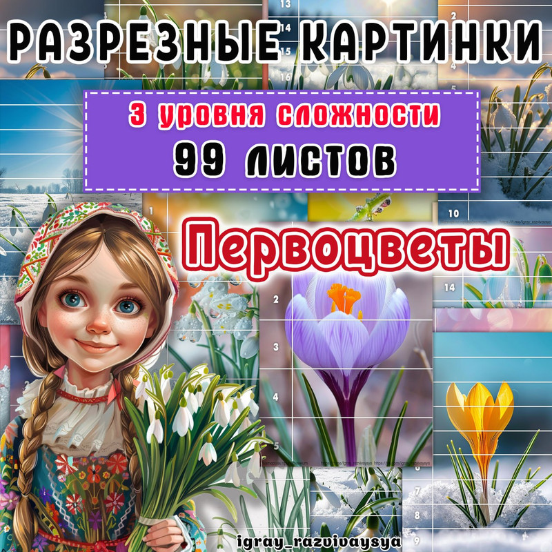 МАТПАЗЛЫ ПЕРВОЦВЕТЫ