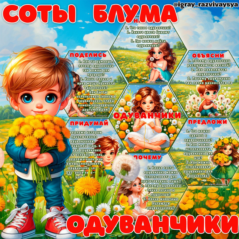 СОТЫ БЛУМА ОДУВАНЧКИКИ