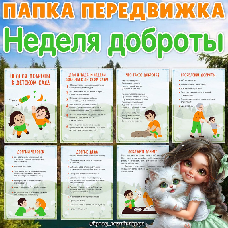 ПАПКА ПЕРЕДВИЖКА НЕДЕЛЯ ДОБРОТЫ