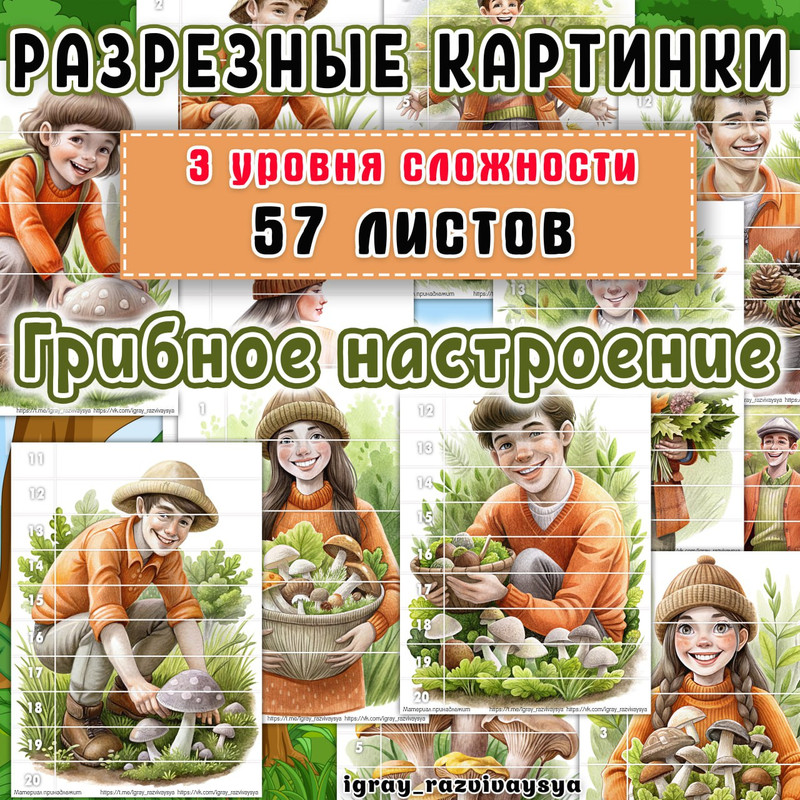 МАТПАЗЛЫ ГРИБНОЕ НАСТРОЕНИЕ