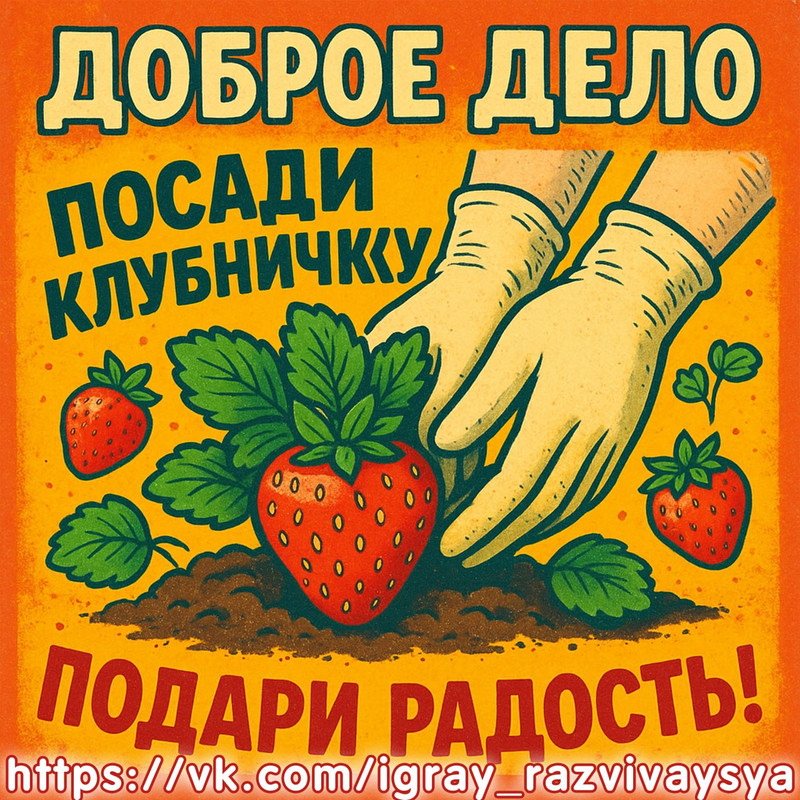 ДОБРОЕ ДЕЛО КО ДНЮ КЛУБНИКИ