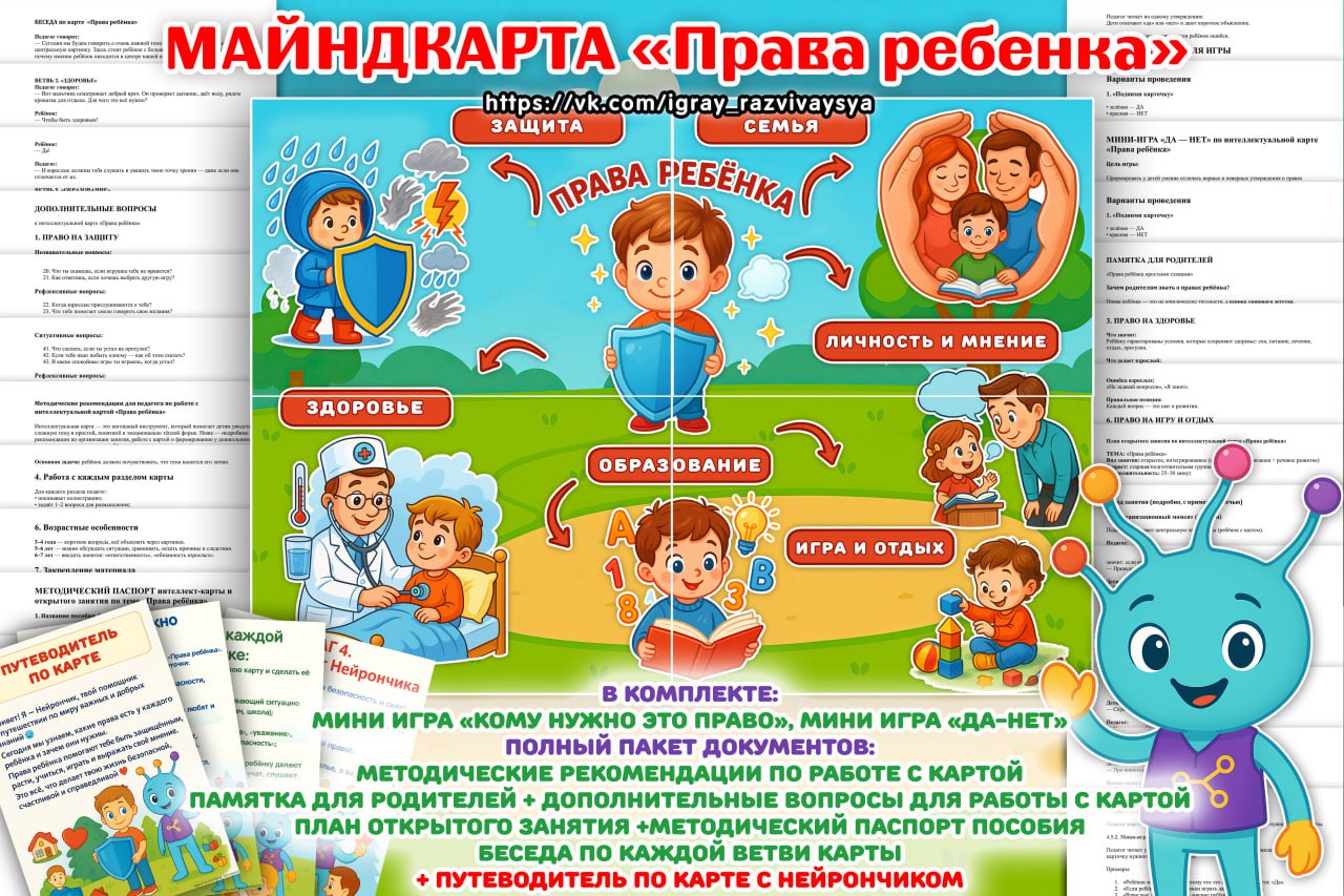МАЙНДКАРТА ПРАВА РЕБЕНКА