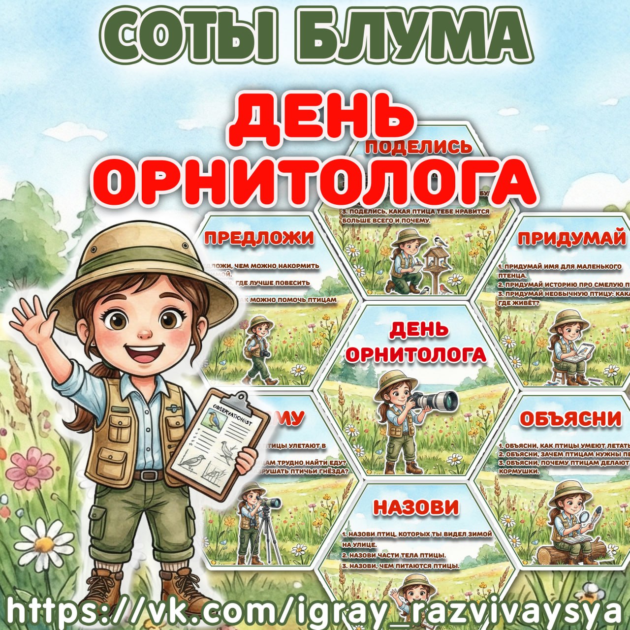 СОТЫ БЛУМА ОРНИТОЛОГ