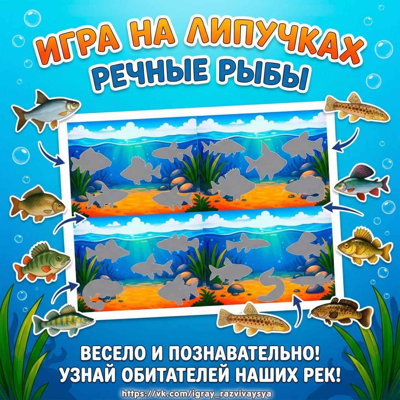 ИГРА НА ЛИПУЧКАХ РЫБЫ НАШИХ РЕК