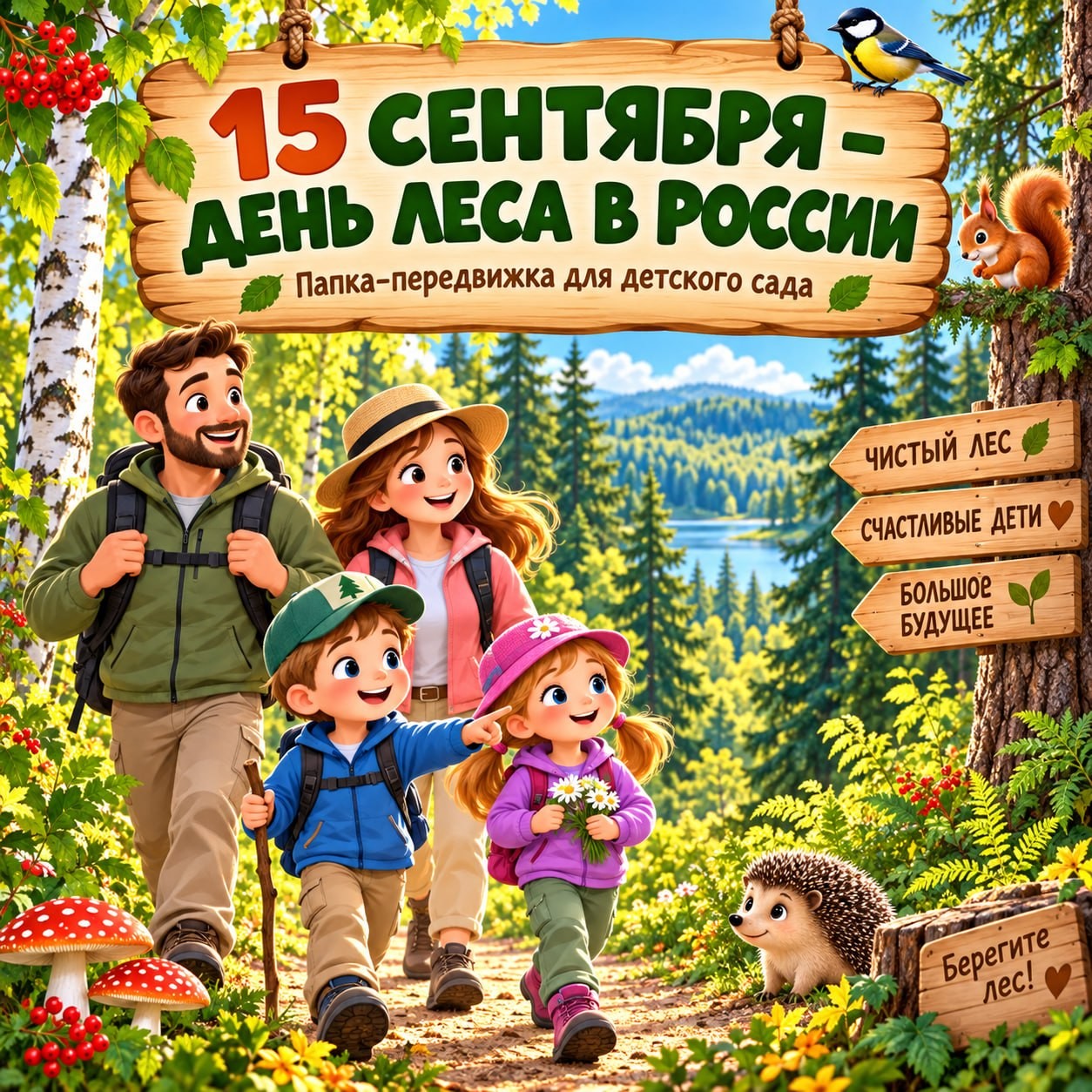 ПАПКА ПЕРЕДВИЖКА ДЕНЬ ЛЕСА