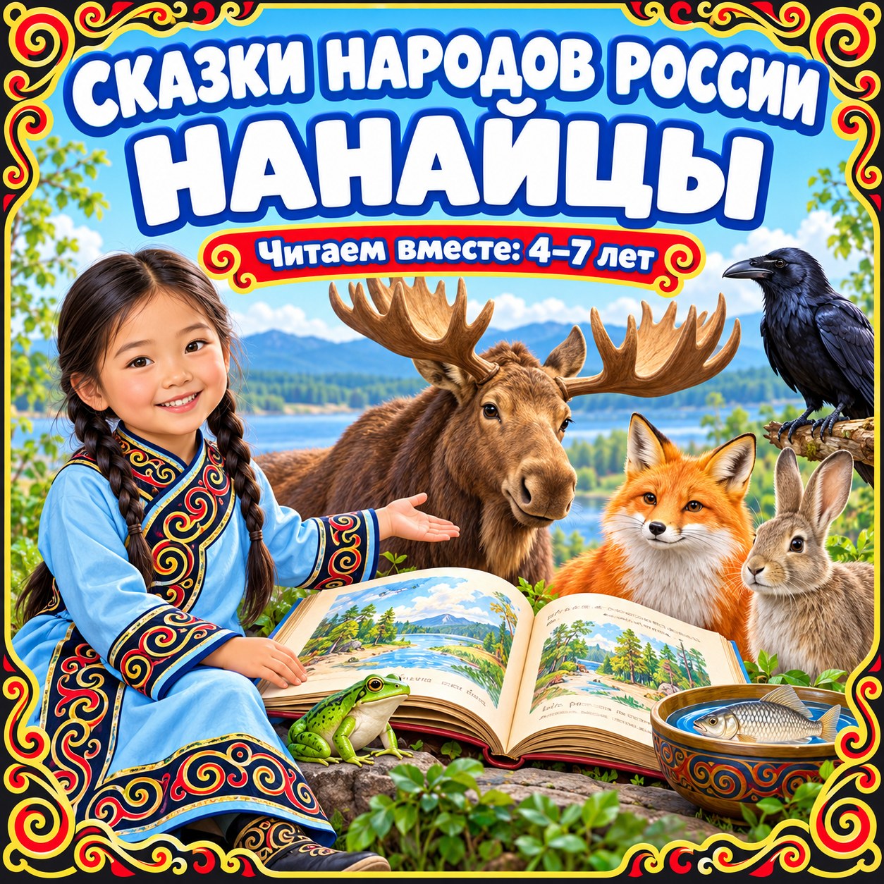 СКАЗКИ НАРОДОВ РОССИИ — НАНАЙЦЫ — народы россии, день народного единства, сказки — скачать для детского сада
