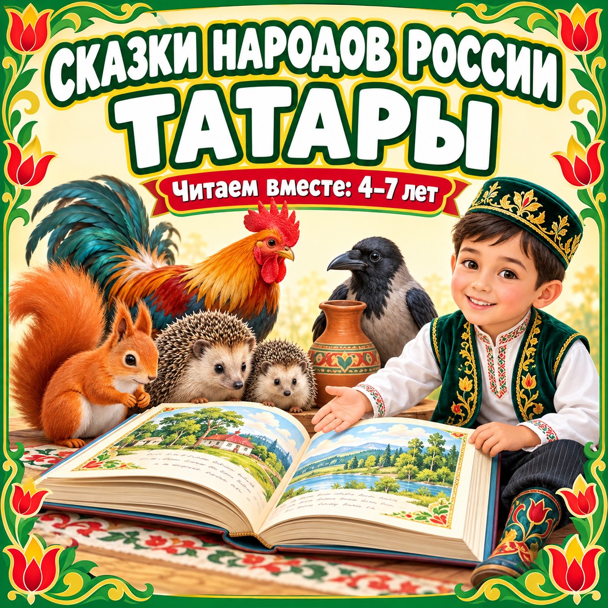 СКАЗКИ НАРОДОВ РОССИИ — ТАТАРЫ — народы россии, день народного единства, сказки — скачать для детского сада