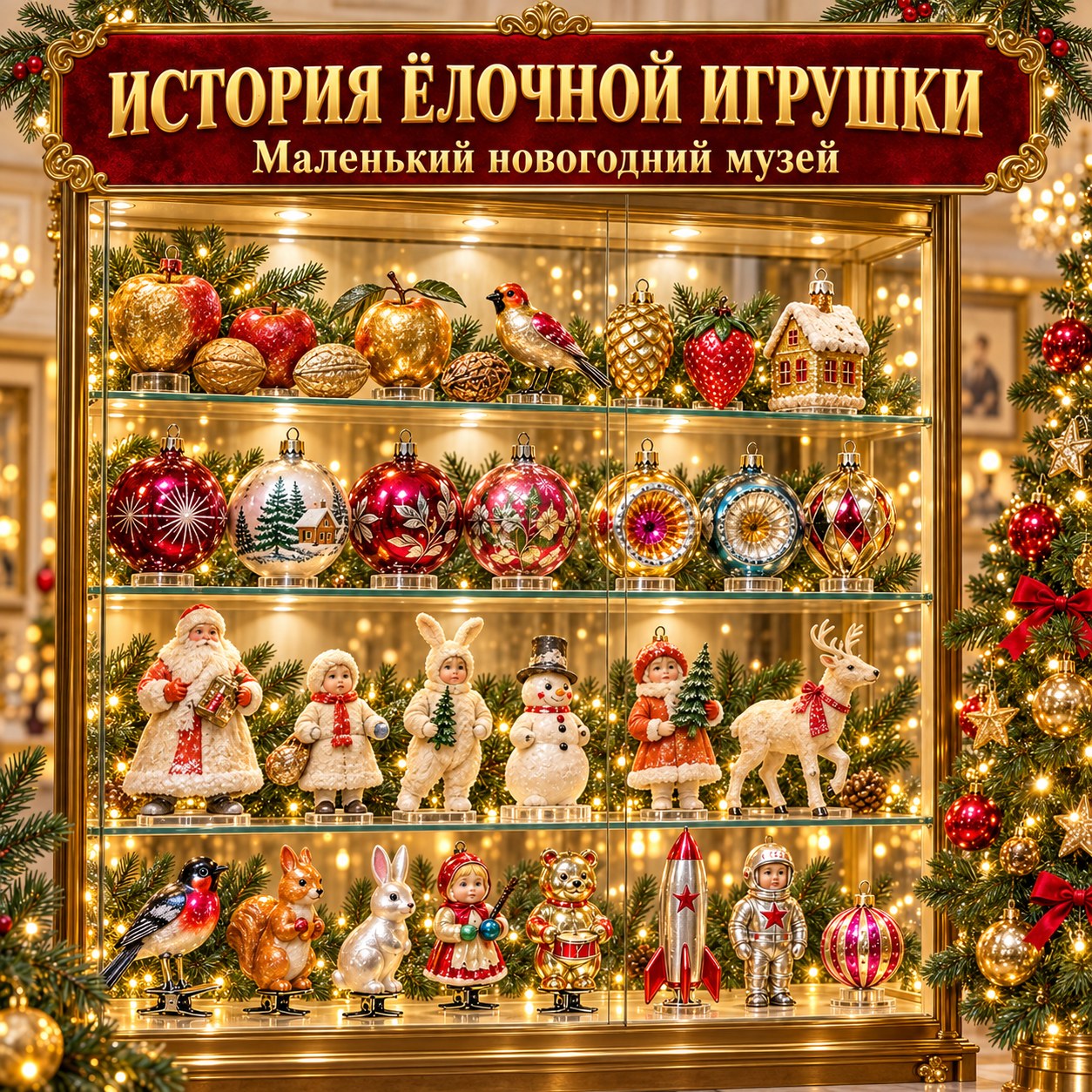 ПАПКА-ПЕРЕДВИЖКА ЁЛОЧНЫЕ ИГРУШКИ — ИСТОРИЯ — папка-передвижка, 4-5 лет, 5-7 лет — скачать для детского сада