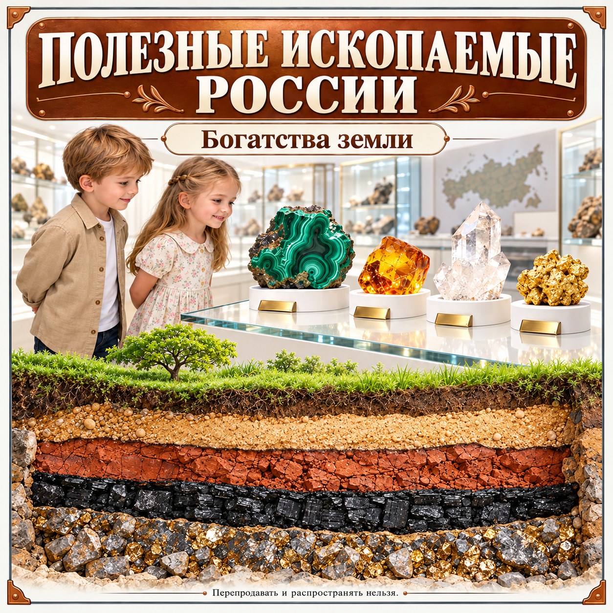 ПАПКА-ПЕРЕДВИЖКА ПОЛЕЗНЫЕ ИСКОПАЕМЫЕ РОССИИ — папка-передвижка, россия, 4-5 лет — скачать для детского сада