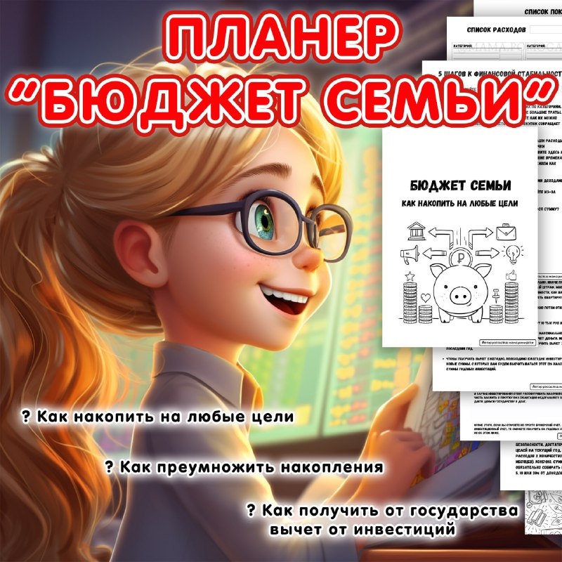 БЮДЖЕТ СЕМЬИ КАК НАКОПИТЬ НА ЛЮБЫЕ ЦЕЛИ