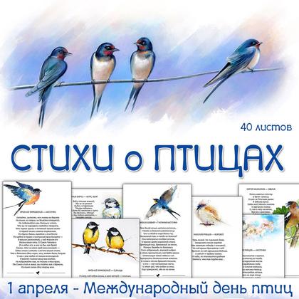 СТИХИ ПРО ПТИЦ — весна, осень, птицы — для детского сада — Играй и Развивайся