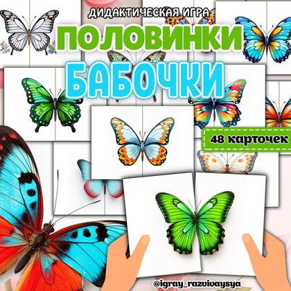ПОЛОВИНКИ БАБОЧКИ