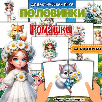 ПОЛОВИНКИ РОМАШКИ