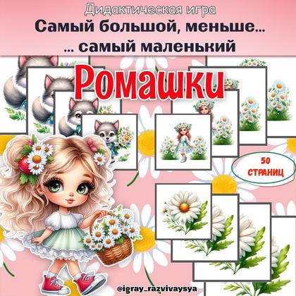 ОТ САМОГО БОЛЬШОГО К САМОМУ МАЛЕНЬКОМУ РОМАШКИ