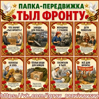 ПАПКА ПЕРЕДВИЖКА ТЫЛ ФРОНТУ