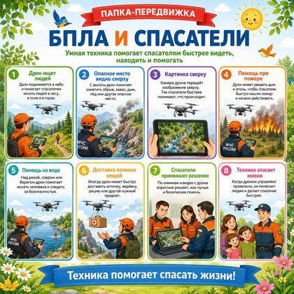 ПАПКА ПЕРЕДВИЖКА БПЛА И СПАСАТЕЛИ