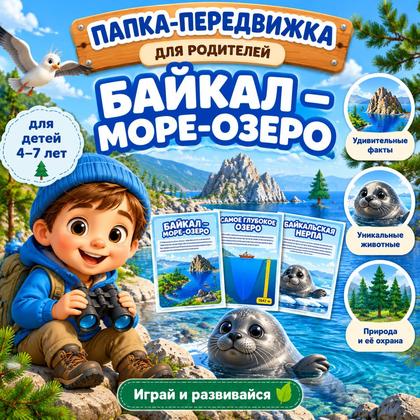 ПАПКА ПЕРЕДВИЖКА БАЙКАЛ МОРЕ ОЗЕРО