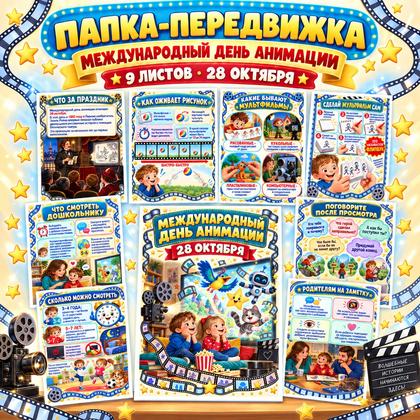 ПАПКА ПЕРЕДВИЖКА ДЕНЬ АНИМАЦИИ