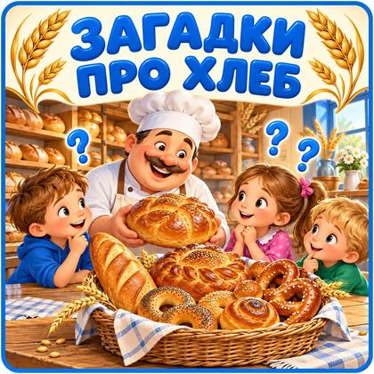 ЗАГАДКИ ПРО ХЛЕБ С ОТГАДКАМИ — день хлеба, хлеб, загадки — для детского сада — Играй и Развивайся