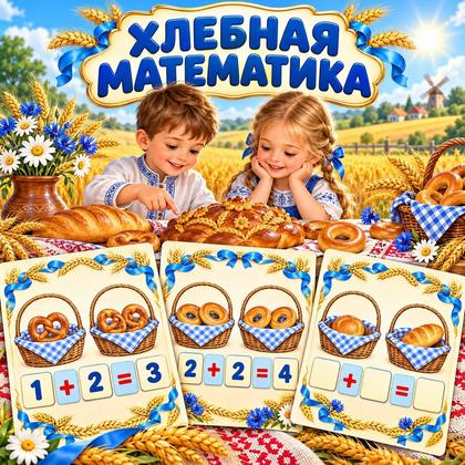 ХЛЕБНАЯ МАТЕМАТИКА — день хлеба, хлеб, математика — для детского сада — Играй и Развивайся