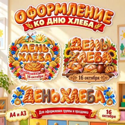 ОФОРМЛЕНИЕ ДЕНЬ ХЛЕБА