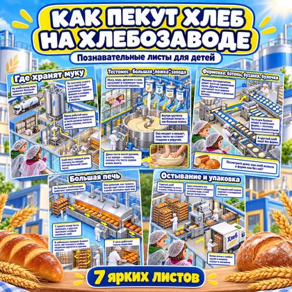 ПАПКА-ПЕРЕДВИЖКА КАК РАБОТАЕТ ХЛЕБОЗАВОД ЭКСКУРСИЯ, НЕ ВЫХОДЯ ИЗ ГРУППЫ