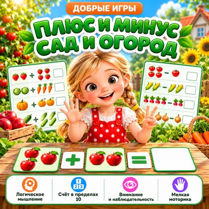 ПЛЮС И МИНУС САД И ОГОРОД