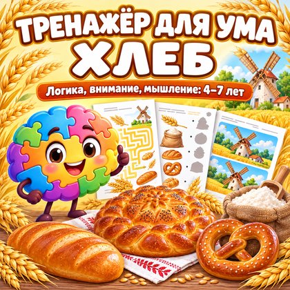 ТРЕНАЖЁР ДЛЯ УМА ХЛЕБ