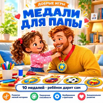 МЕДАЛИ ДЛЯ ПАПЫ