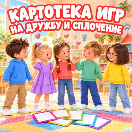 КАРТОТЕКА ИГР НА ДРУЖБУ И СПЛОЧЕНИЕ