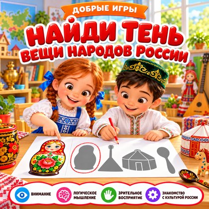 НАЙДИ ТЕНЬ ВЕЩИ НАРОДОВ РОССИИ
